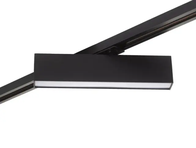 Трековый светильник Denkirs DK6430-BK SOLID HALS | СОЛИД ХАЛС — черный, ракурс 4