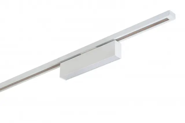 Трековый светильник Denkirs DK6430-WH SOLID HALS | СОЛИД ХАЛС — белый, ракурс 3
