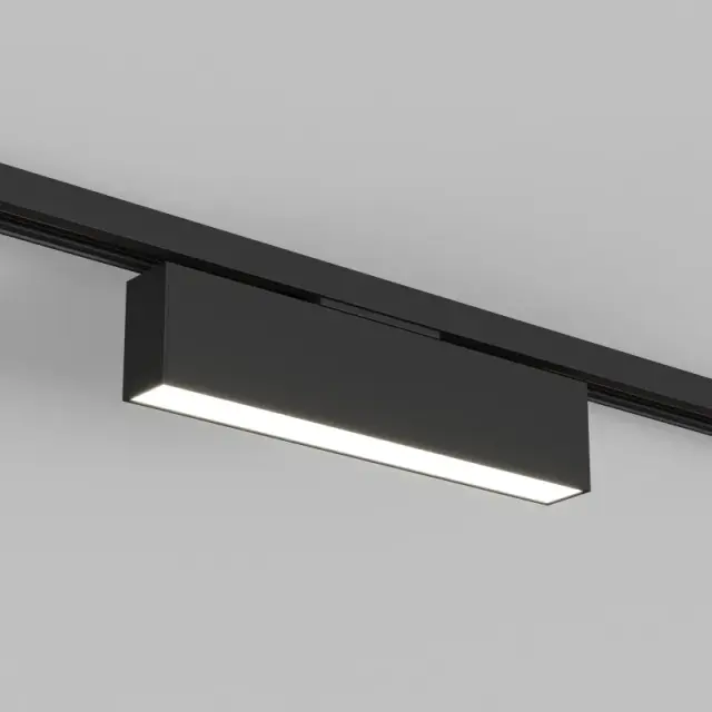 Трековый светильник Denkirs DK6440-BK SOLID HALS | СОЛИД ХАЛС — черный