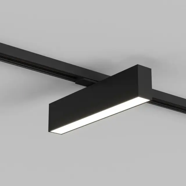 Трековый светильник Denkirs DK6440-BK SOLID HALS | СОЛИД ХАЛС — черный, ракурс 3