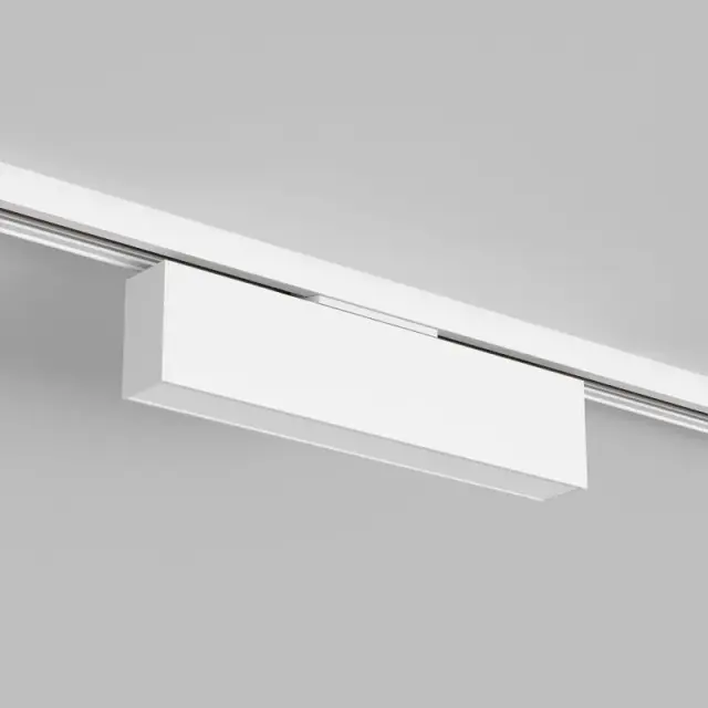 Трековый светильник Denkirs DK6440-WH SOLID HALS | СОЛИД ХАЛС — белый, ракурс 2
