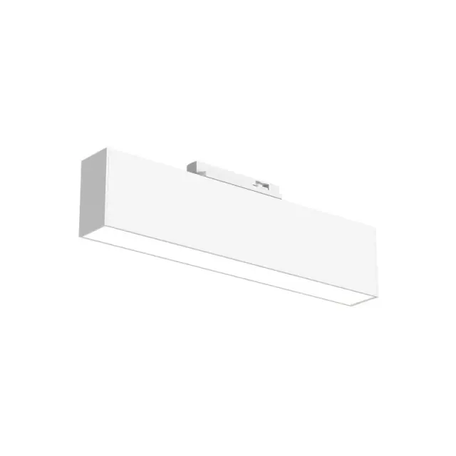 Трековый светильник Denkirs DK6440-WH SOLID HALS | СОЛИД ХАЛС — белый, ракурс 4