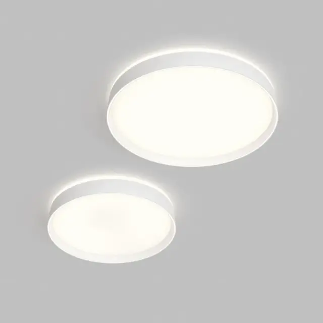 Светильник Denkirs DK6510-WH PLATO | ПЛАТО — белый, ракурс 4