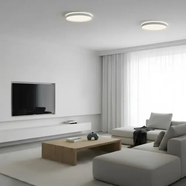 Светильник Denkirs DK6511-WH PLATO | ПЛАТО — белый, ракурс 7