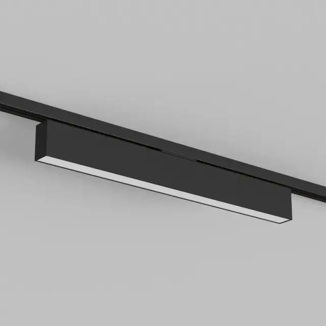 Трековый светильник Denkirs DK6630-BK SOLID HALS | СОЛИД ХАЛС — черный, ракурс 2