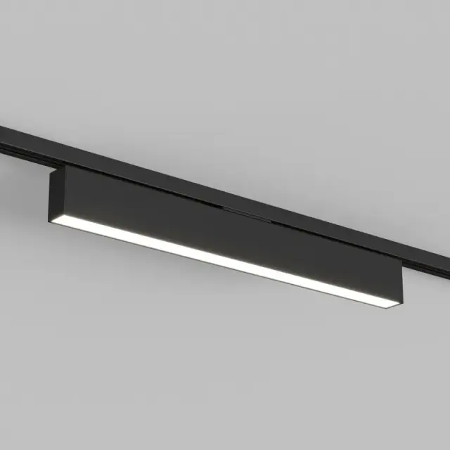 Трековый светильник Denkirs DK6640-BK SOLID HALS | СОЛИД ХАЛС — черный