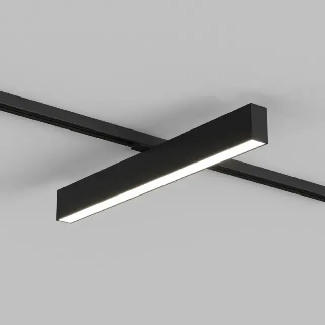 Трековый светильник Denkirs DK6640-BK SOLID HALS | СОЛИД ХАЛС — черный, ракурс 3