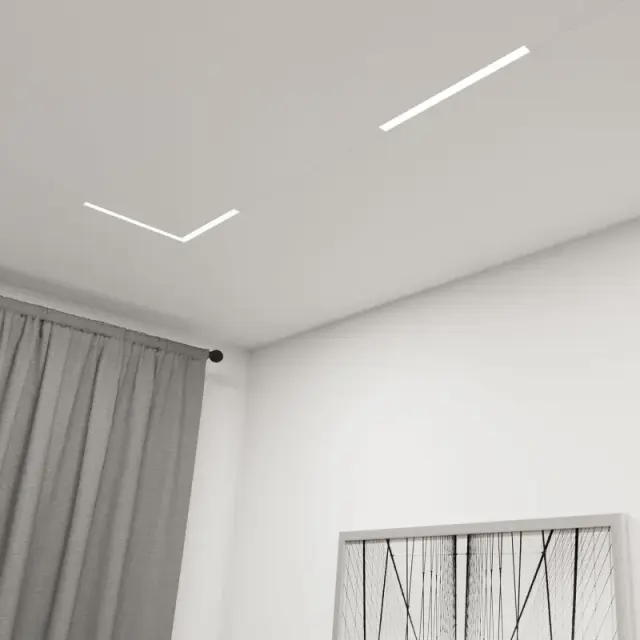 Трековый светильник Denkirs DK8004-WH SMART LINEAR | СМАРТ ЛИНЕАР — белый, ракурс 8