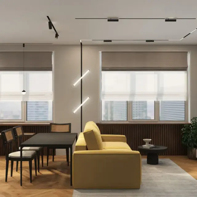 Трековый светильник Denkirs DK8005-BK SMART LINEAR | СМАРТ ЛИНЕАР — черный, ракурс 6