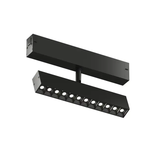 Трековый светильник Denkirs DK8006-BK SMART GRILL | СМАРТ ГРИЛЬ — черный, ракурс 4