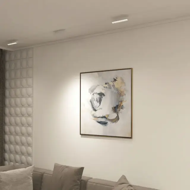 Трековый светильник Denkirs DK8006-WH SMART GRILL | СМАРТ ГРИЛЬ — белый, ракурс 4