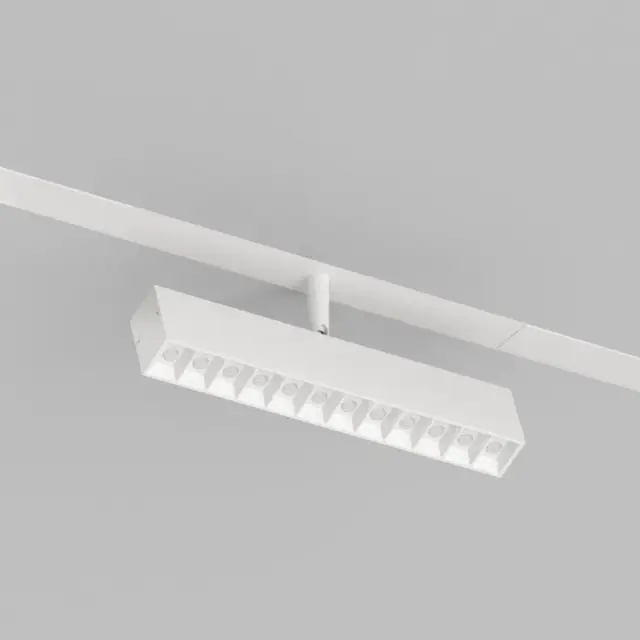 Трековый светильник Denkirs DK8006-WH SMART GRILL | СМАРТ ГРИЛЬ — белый, ракурс 5