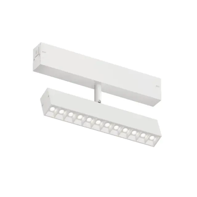 Трековый светильник Denkirs DK8006-WH SMART GRILL | СМАРТ ГРИЛЬ — белый, ракурс 6