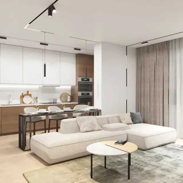 Трековый светильник Denkirs DK8008-BK SMART SPOT | СМАРТ СПОТ — черный, ракурс 3