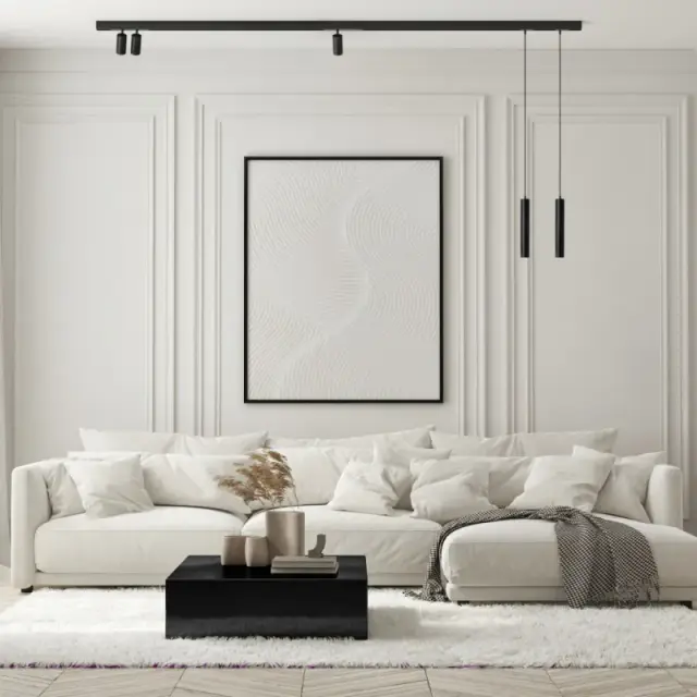 Трековый светильник Denkirs DK8008-BK SMART SPOT | СМАРТ СПОТ — черный, ракурс 8