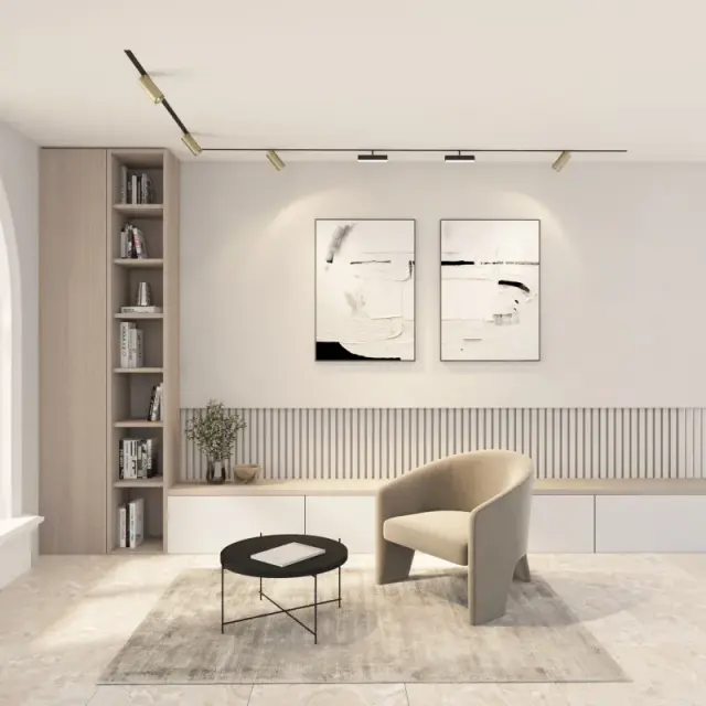 Трековый светильник Denkirs DK8009-BK SMART LINEAR | СМАРТ ЛИНЕАР — черный, ракурс 3