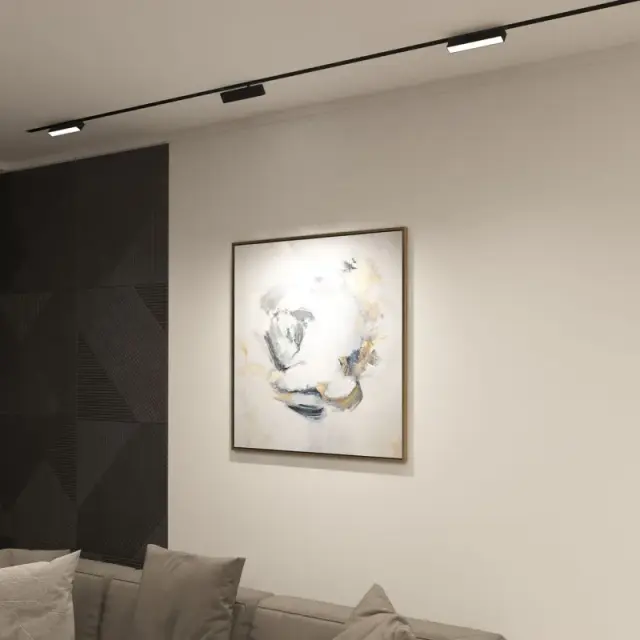 Трековый светильник Denkirs DK8009-BK SMART LINEAR | СМАРТ ЛИНЕАР — черный, ракурс 6