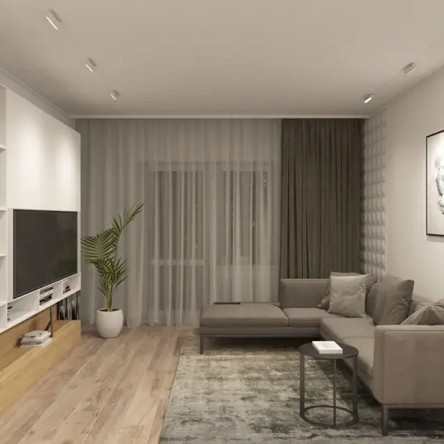 Трековый светильник Denkirs DK8009-WH SMART LINEAR | СМАРТ ЛИНЕАР — белый, ракурс 3