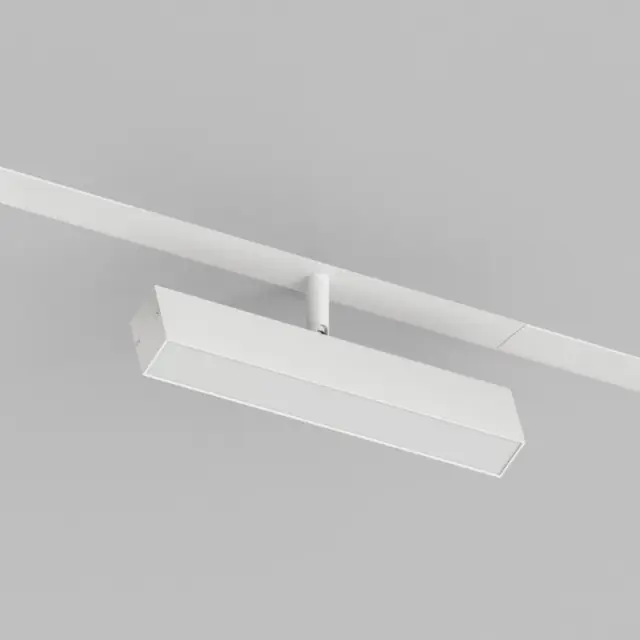 Трековый светильник Denkirs DK8009-WH SMART LINEAR | СМАРТ ЛИНЕАР — белый, ракурс 5