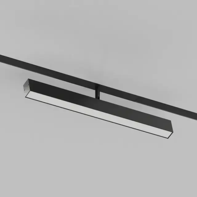 Трековый светильник Denkirs DK8018-BK SMART LINEAR | СМАРТ ЛИНЕАР — черный, ракурс 4