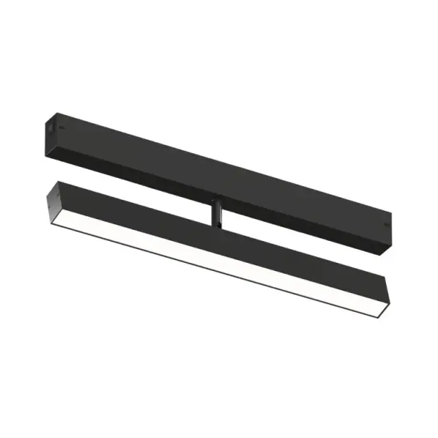 Трековый светильник Denkirs DK8018-BK SMART LINEAR | СМАРТ ЛИНЕАР — черный, ракурс 5