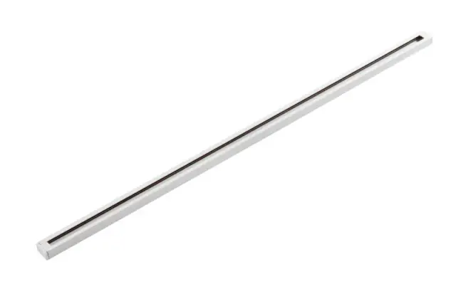 Однофазный шинопровод Denkirs TR1001-WH DK TRACK WHITE (SOLID BASE) | DK ТРЕК БЕЛЫЙ (СОЛИД БЕЙС), ракурс 2