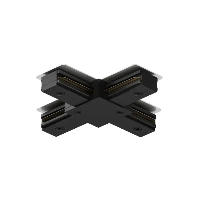 Соединитель для однофазного шинопровода Denkirs TR1104-BK DK TRACK BLACK (SOLID BASE) | DK ТРЕК ЧЕРНЫЙ (СОЛИД БЕЙС), ракурс 3