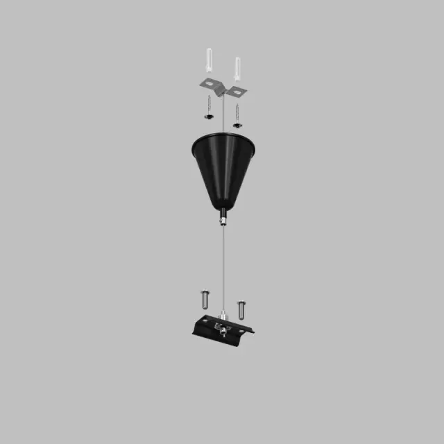 Подвесной комплект Denkirs TR1105-BK DK TRACK BLACK (SOLID BASE) | DK ТРЕК ЧЕРНЫЙ (СОЛИД БЕЙС)
