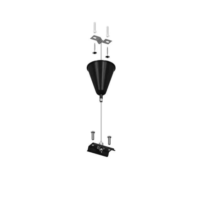 Подвесной комплект Denkirs TR1105-BK DK TRACK BLACK (SOLID BASE) | DK ТРЕК ЧЕРНЫЙ (СОЛИД БЕЙС), ракурс 3