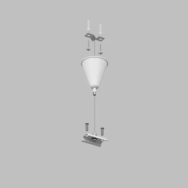 Подвесной комплект Denkirs TR1105-WH DK TRACK WHITE (SOLID BASE) | DK ТРЕК БЕЛЫЙ (СОЛИД БЕЙС)