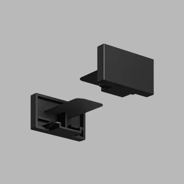 Заглушка для однофазного шинопровода Denkirs TR1107-BK DK TRACK BLACK (SOLID BASE) | DK ТРЕК ЧЕРНЫЙ (СОЛИД БЕЙС)