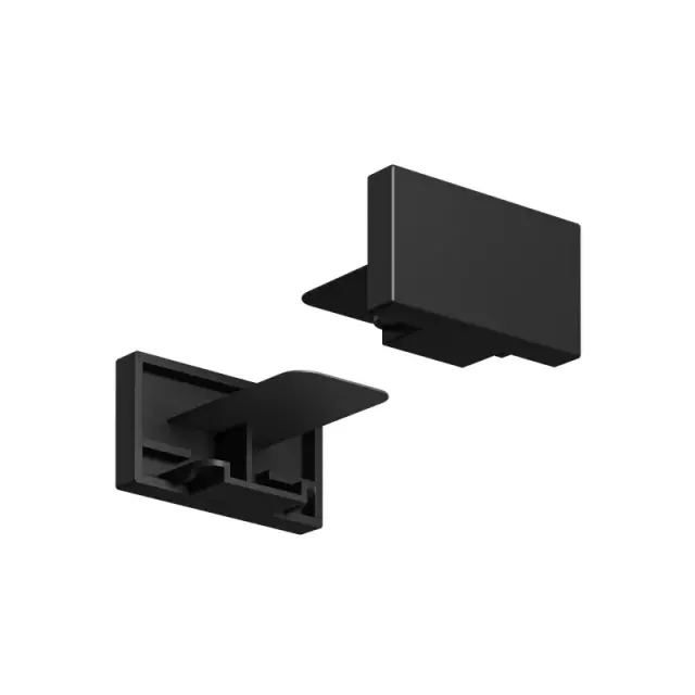 Заглушка для однофазного шинопровода Denkirs TR1107-BK DK TRACK BLACK (SOLID BASE) | DK ТРЕК ЧЕРНЫЙ (СОЛИД БЕЙС), ракурс 3