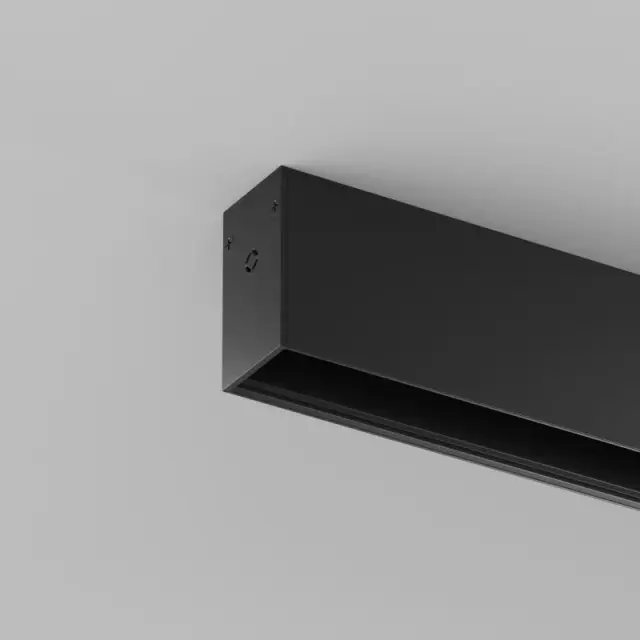 Однофазный шинопровод Denkirs TR2003-BK SMART BASE | СМАРТ БЭЙС — черный