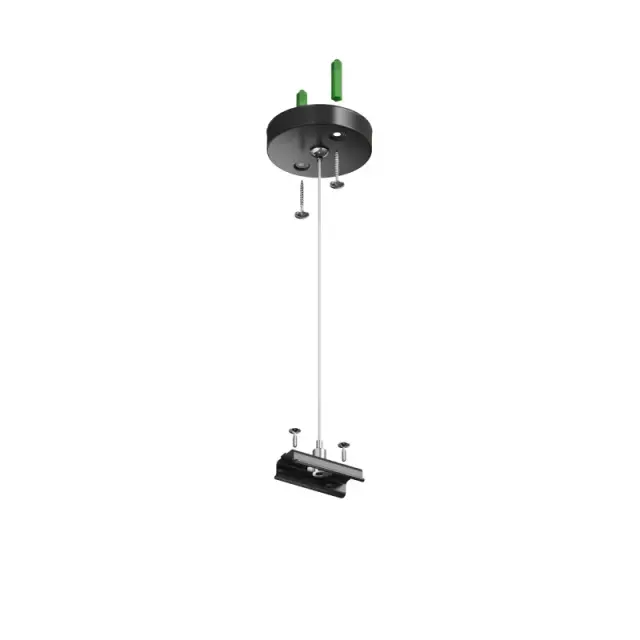 Подвесной комплект Denkirs TR2106-BK SMART BASE | СМАРТ БЭЙС — черный, ракурс 3