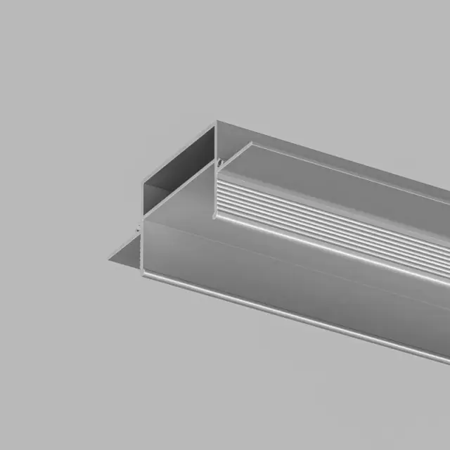 Профиль для шинопроводов Denkirs TR3020-AL SOLID HIDE | СОЛИД ХАЙД — алюминий