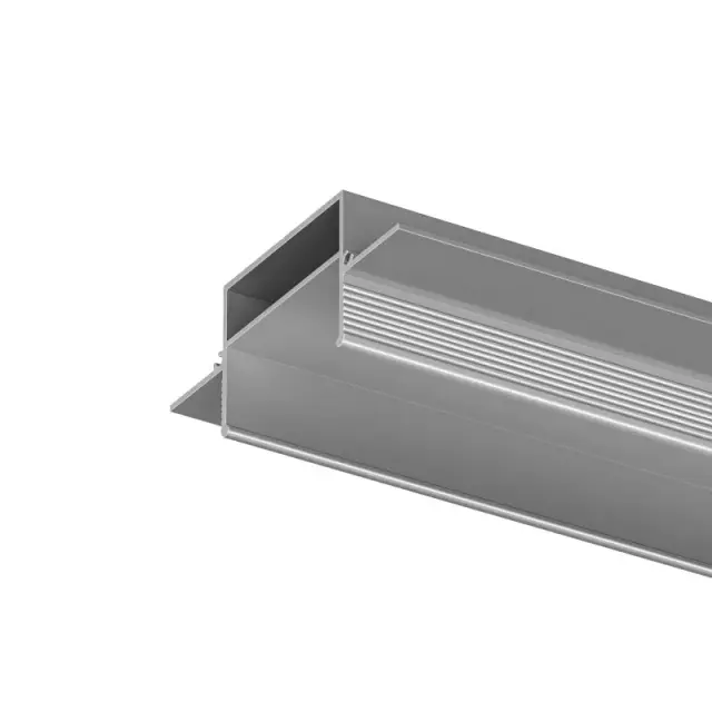 Профиль для шинопроводов Denkirs TR3020-AL SOLID HIDE | СОЛИД ХАЙД — алюминий, ракурс 5