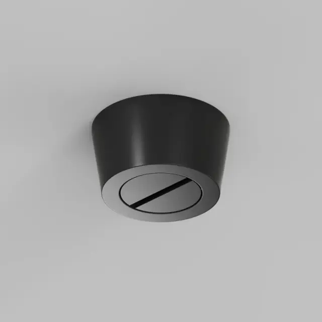 Накладное основание Denkirs TR5515-BK BELTY BASE | БЕЛТИ БЕЙС — черный