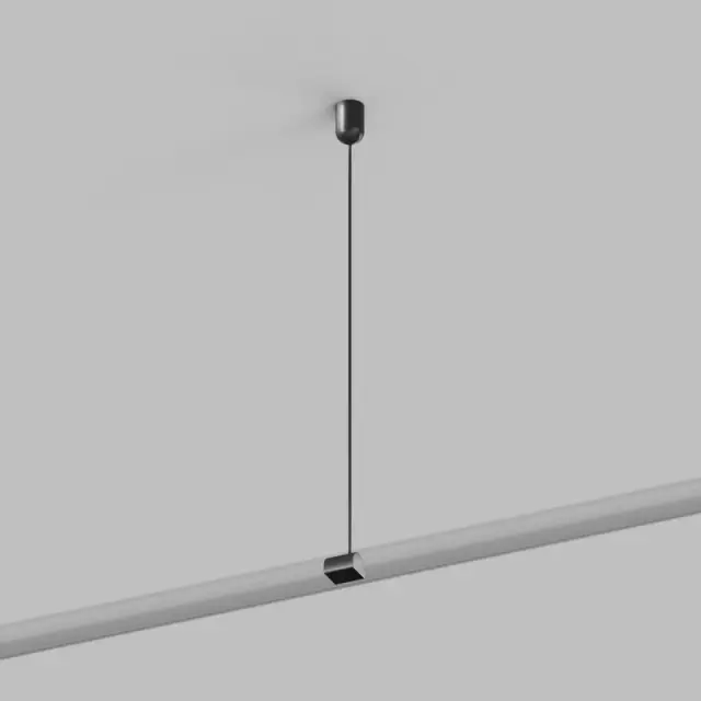 Подвес для штанги Denkirs TR5537-BK BELTY ROD | БЕЛТИ РОД — черный, ракурс 3