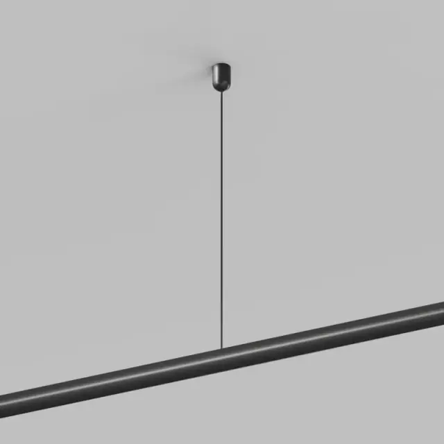 Подвес для штанги Denkirs TR5537-BK BELTY ROD | БЕЛТИ РОД — черный, ракурс 4