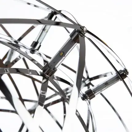 Светильник Divinare 1030/02 SP-42 GALASSIA — хром, ракурс 4