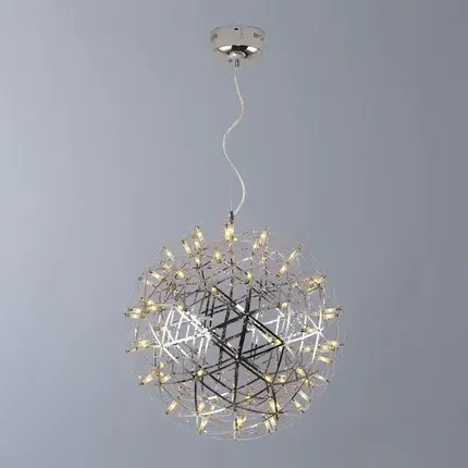 Светильник Divinare 1030/02 SP-92 GALASSIA — хром, ракурс 2