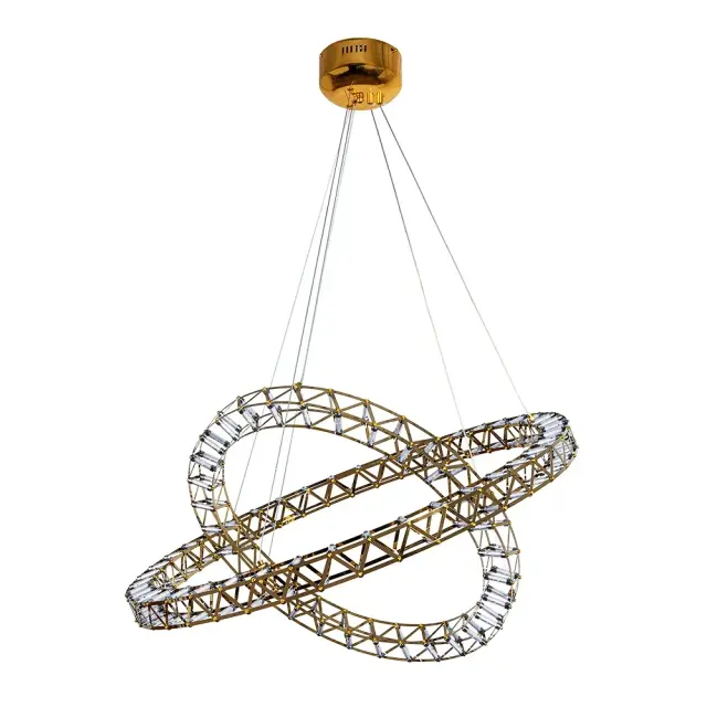 Люстра Divinare 1030/17 SP-144 GALASSIA — золотой