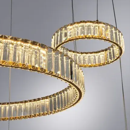 Светильник Divinare 1135/17 SP-195 RENATA — латунь, ракурс 3