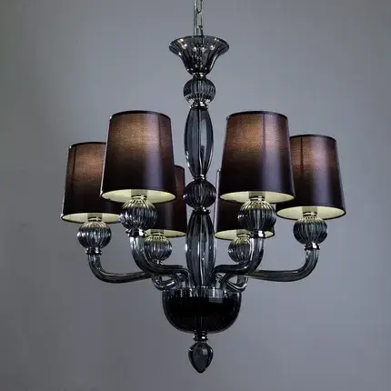Люстра Divinare 1154/01 LM-6 BILANCIA — черный, ракурс 2