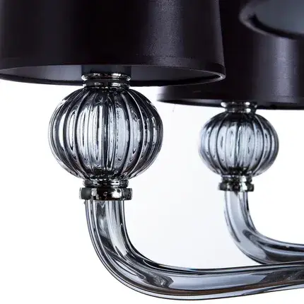 Люстра Divinare 1154/01 LM-6 BILANCIA — черный, ракурс 4