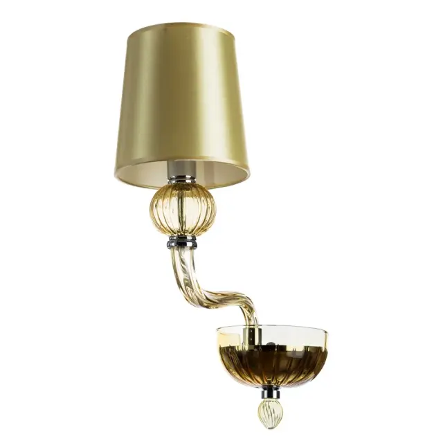 Бра Divinare 1154/02 AP-1 BILANCIA — янтарный