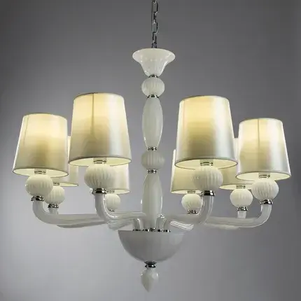 Люстра Divinare 1154/03 LM-8 BILANCIA — белый, ракурс 2