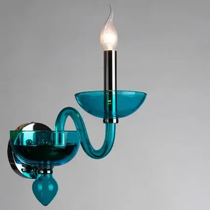 Бра Divinare 1156/02 AP-1 LETIZIA — цветной, ракурс 2