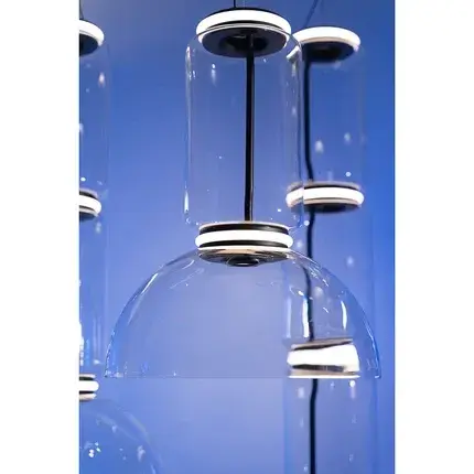 Светильник Divinare 1242/06 SP-18 TRUMPET — черный, ракурс 3