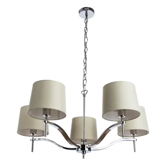 Люстра Divinare 1341/02 LM-5 SOPRANO — хром
